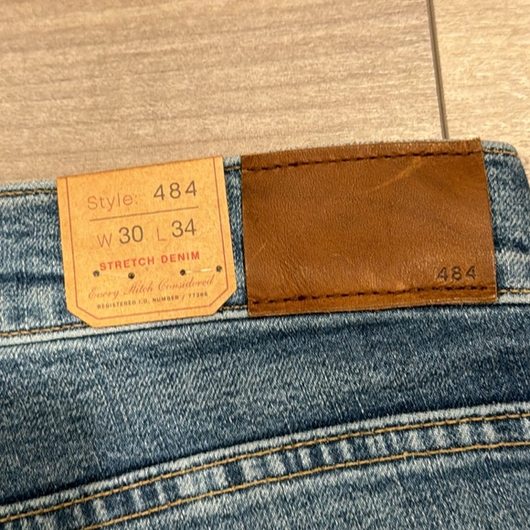 New JCrew 484 Men’s Jeans - 30 X 34, Slim Fit, Narrow Legs - Picture 6 of 6